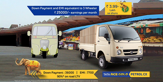 Benefits of Upgrading from a 3 wheeler to Tata Ace Gold Petrol CX
